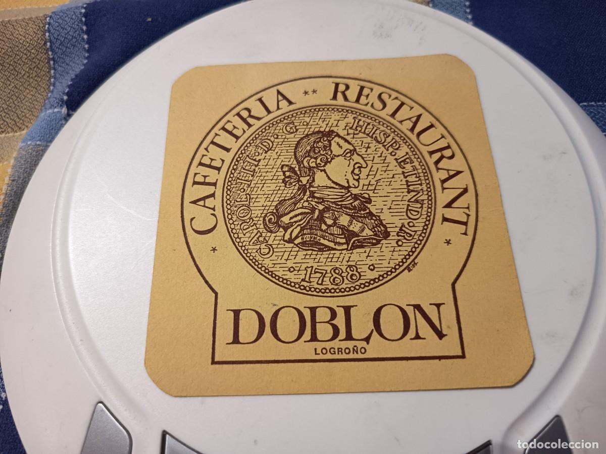 Otros art&iacute;culos de coleccionismo en papel: POSAVASOS CAFETERIA DOBLON-LOGRO&Ntilde;O-RIOJA