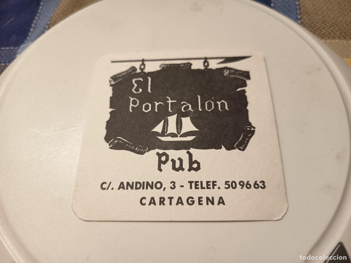 Otros art&iacute;culos de coleccionismo en papel: POSAVASOS PUB EL PORTALON-CARTAGENA-MURCIA