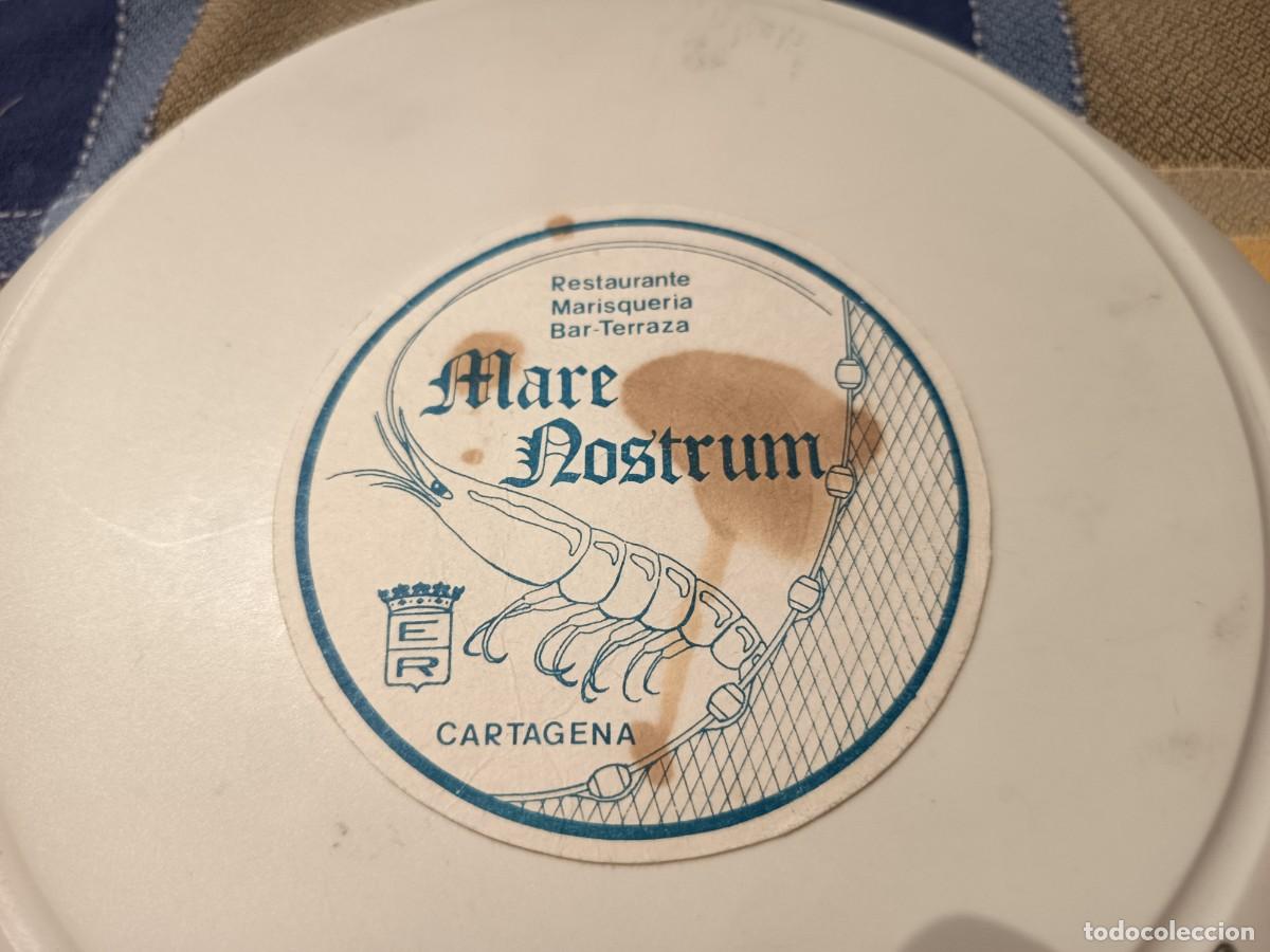 Otros art&iacute;culos de coleccionismo en papel: POSAVASOS RESTAURANTE MARE NOSTRUM-CARTAGENA-MURCIA