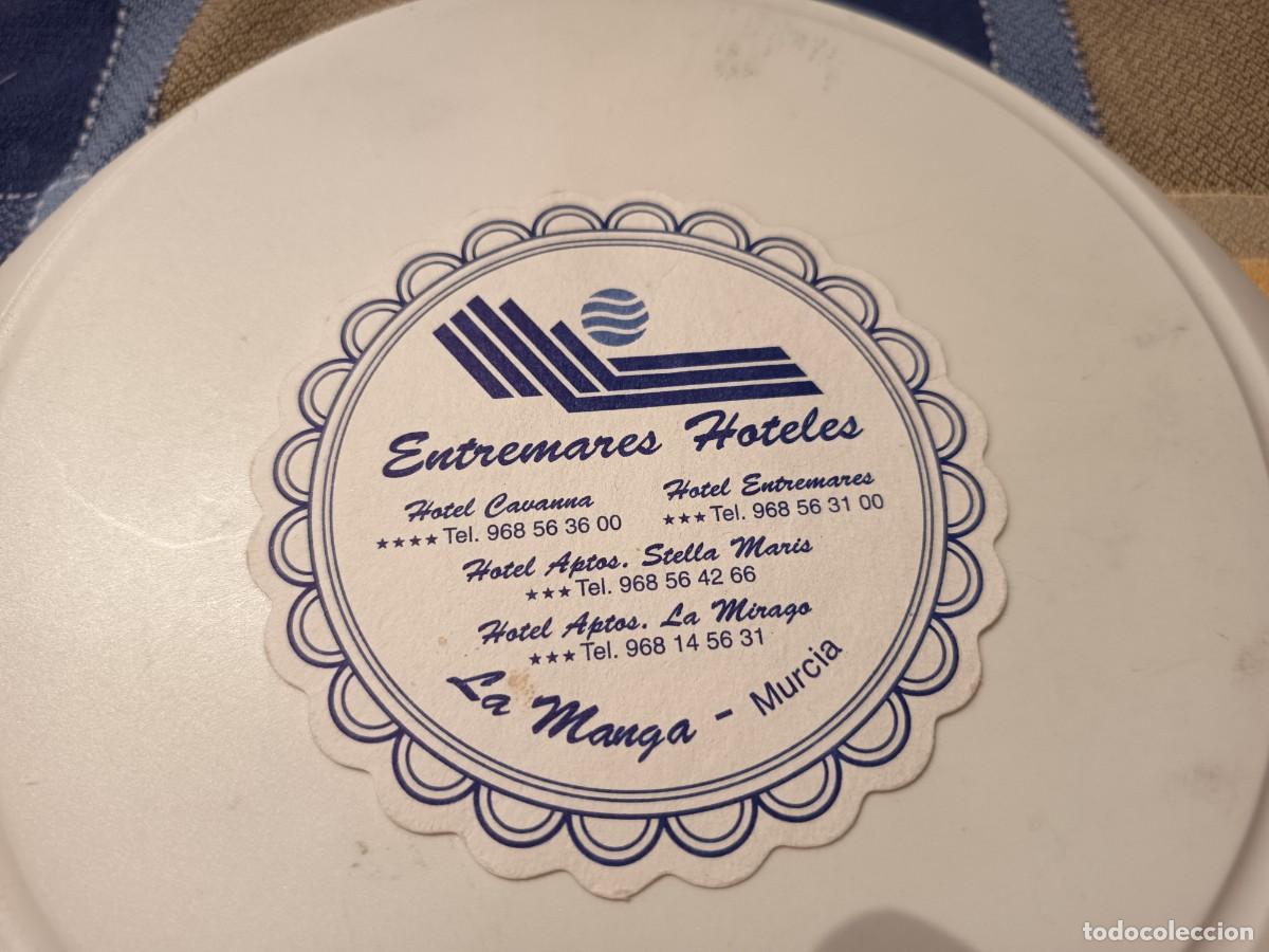 Otros art&iacute;culos de coleccionismo en papel: POSAVASOS HOTELES ENTREMARES-LA MANGA-MURCIA