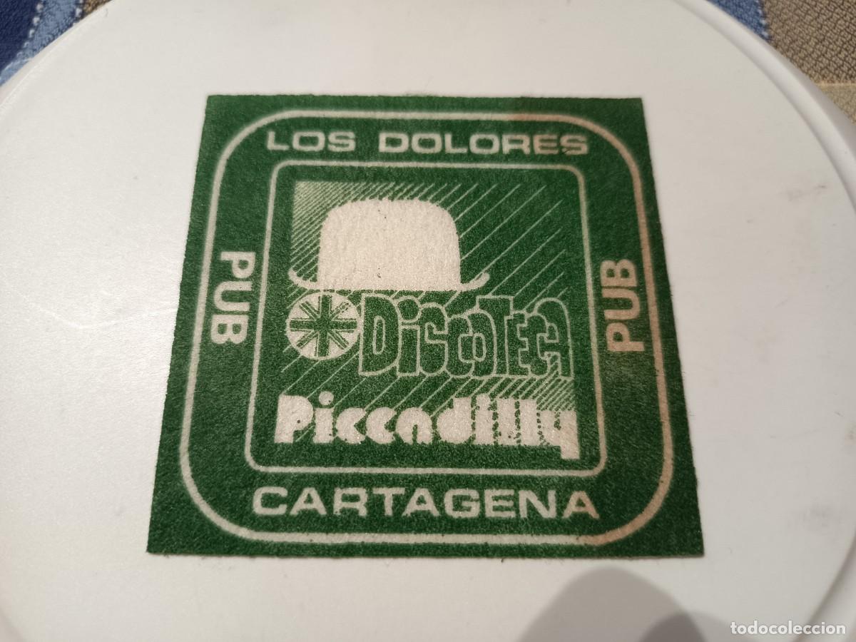 Sammelleidenschaft Andere Papierartikel: POSAVASOS PUB DISCOTECA PICCADILLY-LOS DOLORES-MURCIA