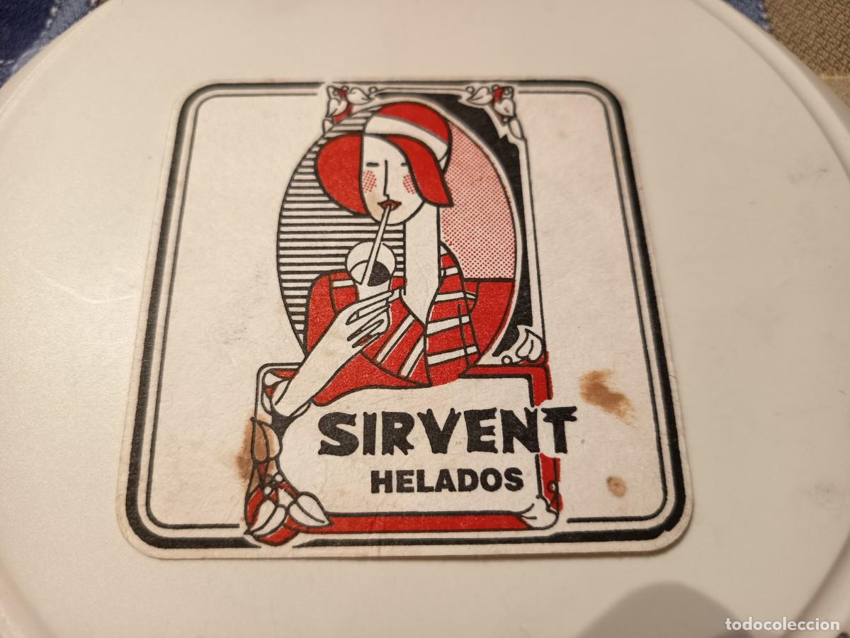 Sammelleidenschaft Andere Papierartikel: POSAVASOS HELADOS SIRVENT-CARTAGENA-MURCIA
