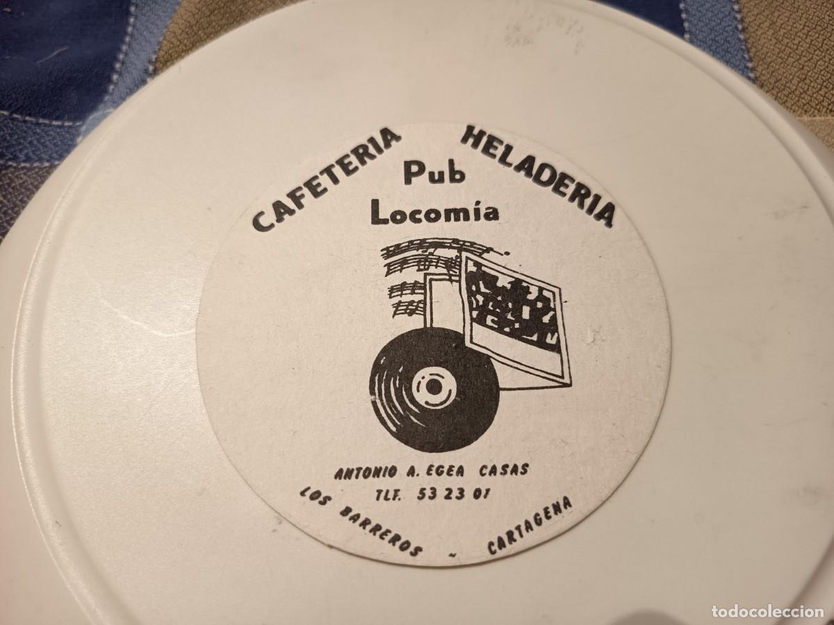 Sammelleidenschaft Andere Papierartikel: POSAVASOS PUB LOCOMIA-CAFE EL PICHA HUEVOS-LOS BARREROS-CARTAGENA-MURCIA