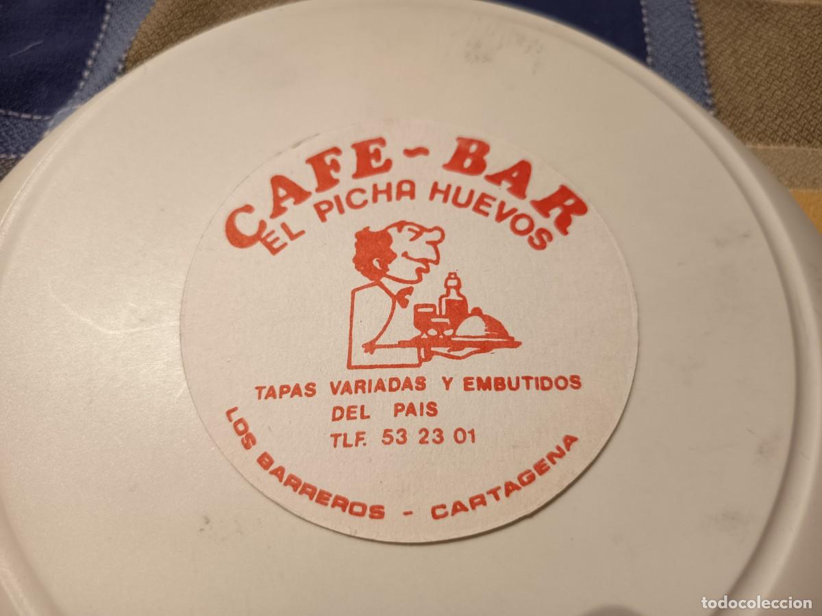 Sammelleidenschaft Andere Papierartikel: POSAVASOS PUB LOCOMIA-CAFE EL PICHA HUEVOS-LOS BARREROS-CARTAGENA-MURCIA