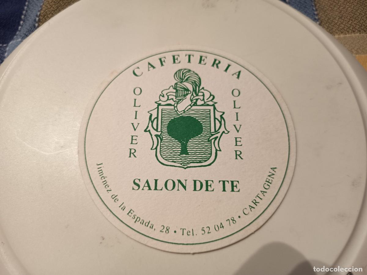 Otros art&iacute;culos de coleccionismo en papel: POSAVASOS CAFETERIA OLIVER-CARTAGENA-MURCIA