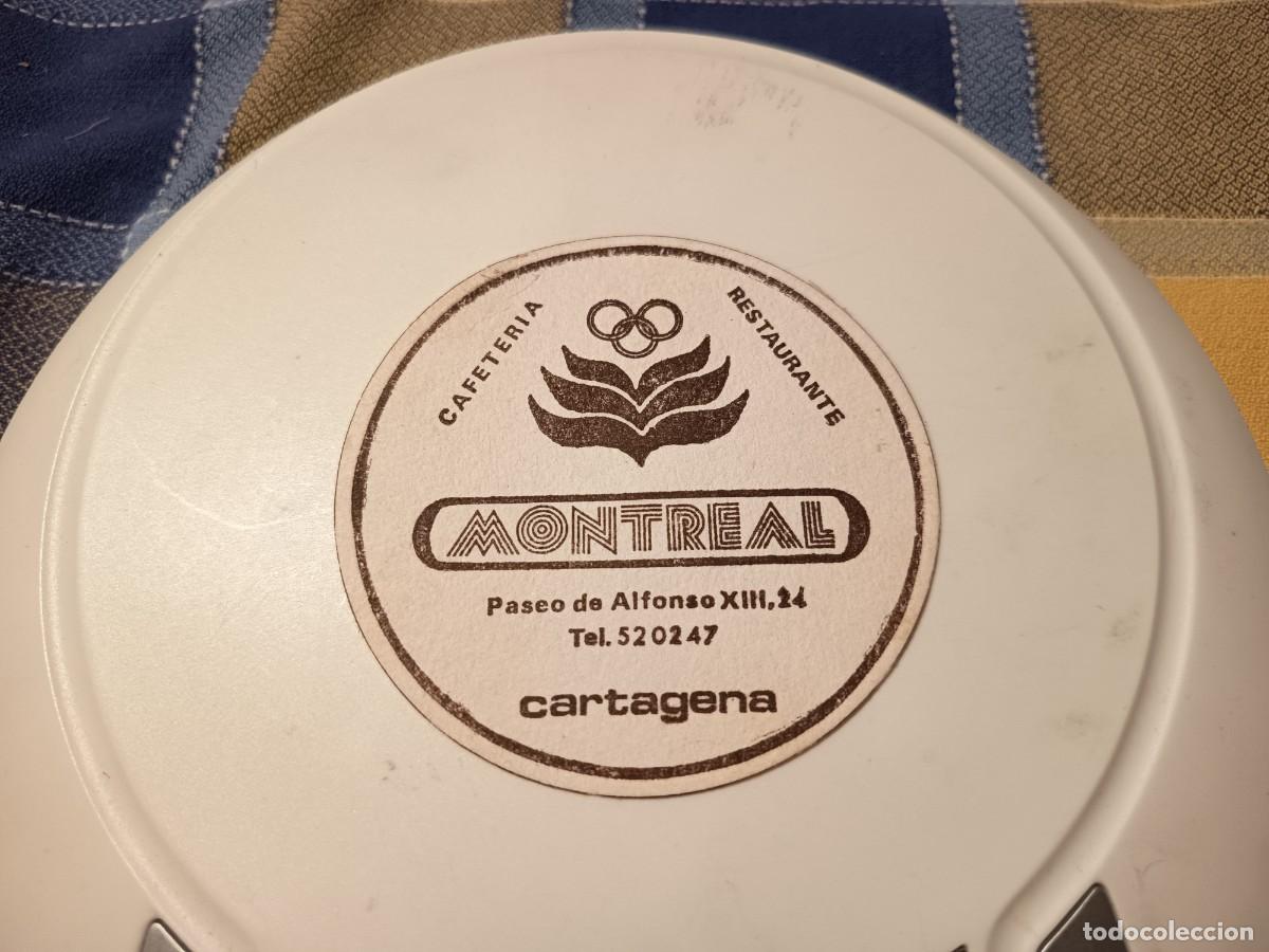 Otros art&iacute;culos de coleccionismo en papel: POSAVASOS CAFETERIA MONTREAL-CARTAGENA-MURCIA