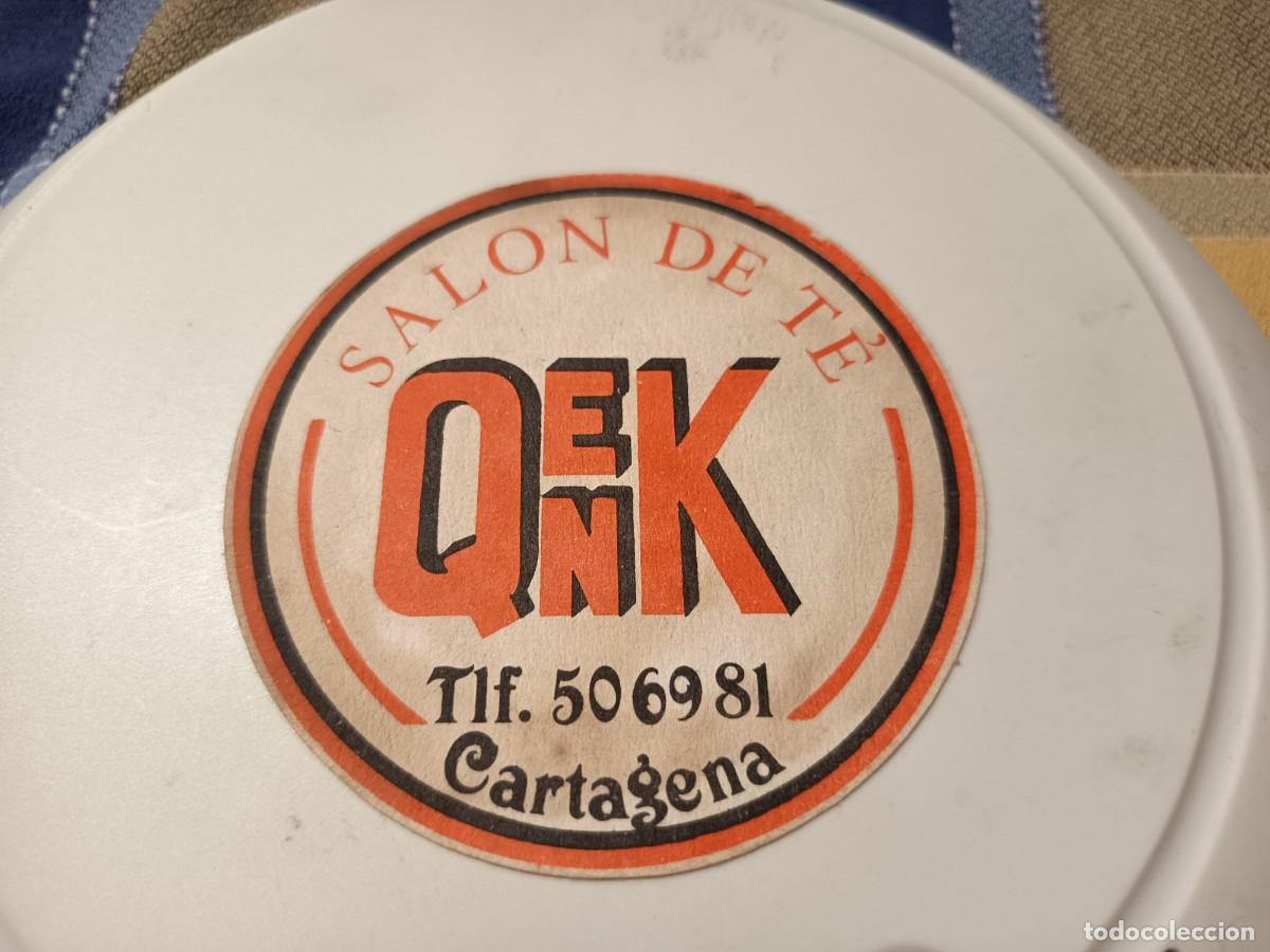 Otros art&iacute;culos de coleccionismo en papel: POSAVASOS SALON DE TE QENK-CARTAGENA-MURCIA