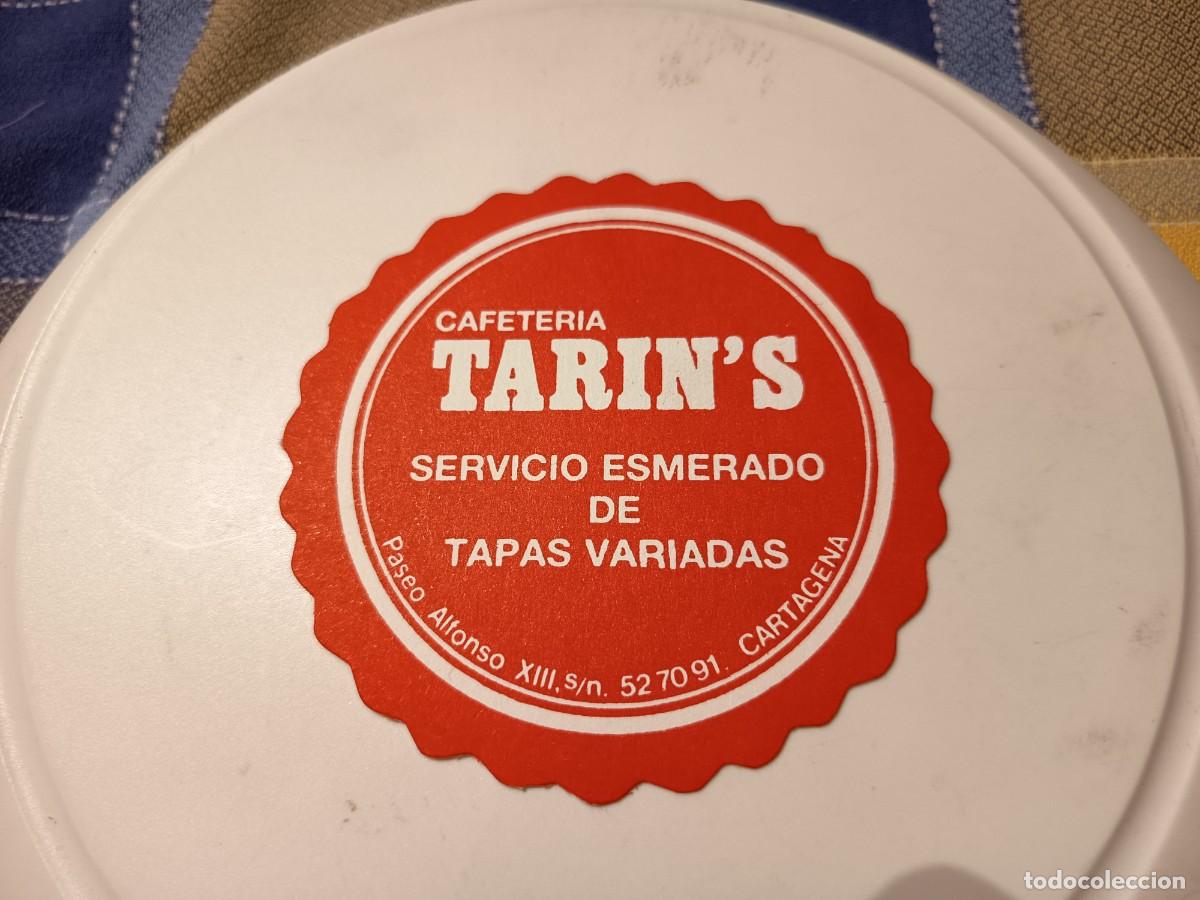 Otros art&iacute;culos de coleccionismo en papel: POSAVASOS CAFETERIA TARIN'S-CARTAGENA-MURCIA