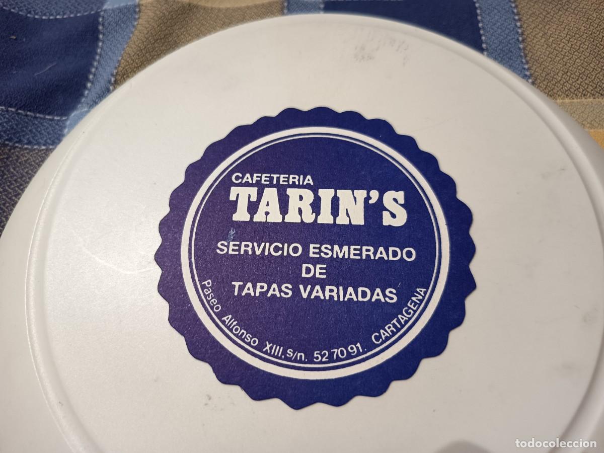 Otros art&iacute;culos de coleccionismo en papel: POSAVASOS CAFETERIA TARIN'S-CARTAGENA-MURCIA