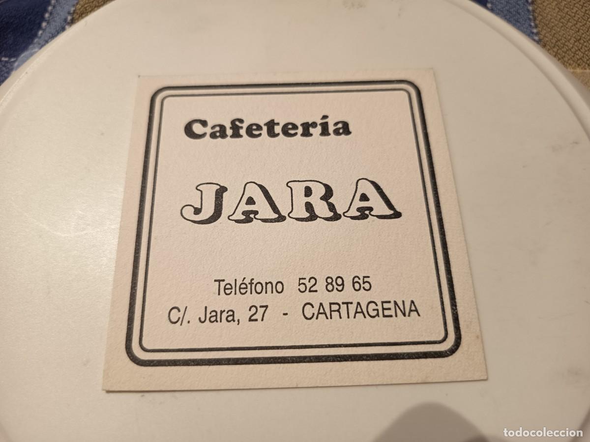 Otros art&iacute;culos de coleccionismo en papel: POSAVASOS CAFETERIA JARA-CARTAGENA-MURCIA