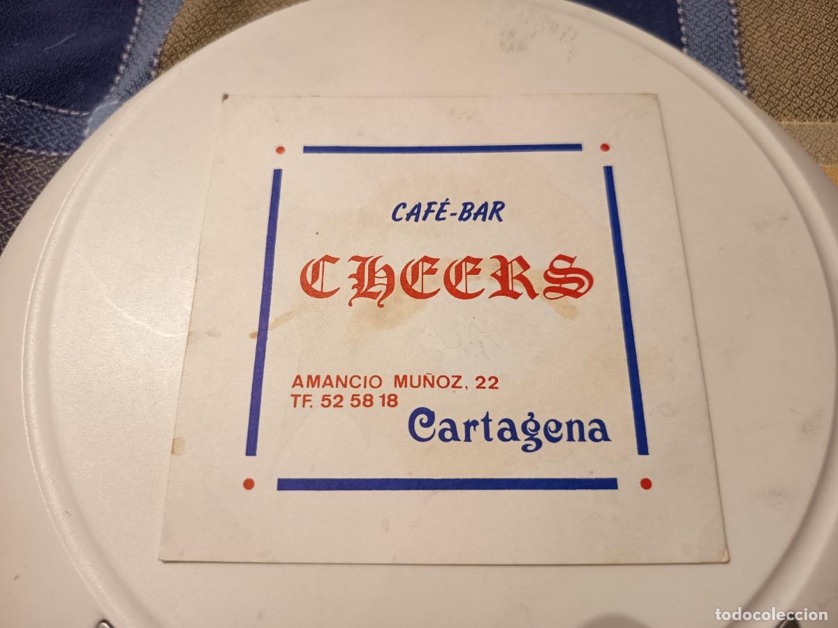 Otros art&iacute;culos de coleccionismo en papel: POSAVASOS CAFE BAR CHEER'S-CARTAGENA-MURCIA