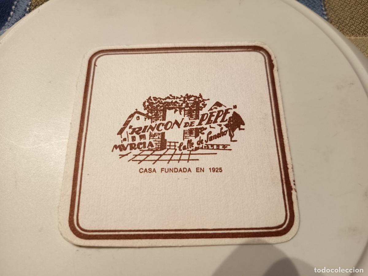 Otros art&iacute;culos de coleccionismo en papel: POSAVASOS RESTAURANTE LA CASA DE PEPE-MURCIA