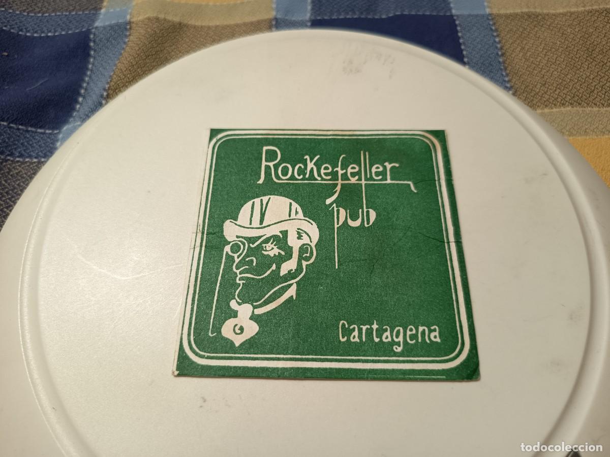 Otros art&iacute;culos de coleccionismo en papel: POSAVASOS PUB ROCKEFELLER-CARTAGENA-MURCIA