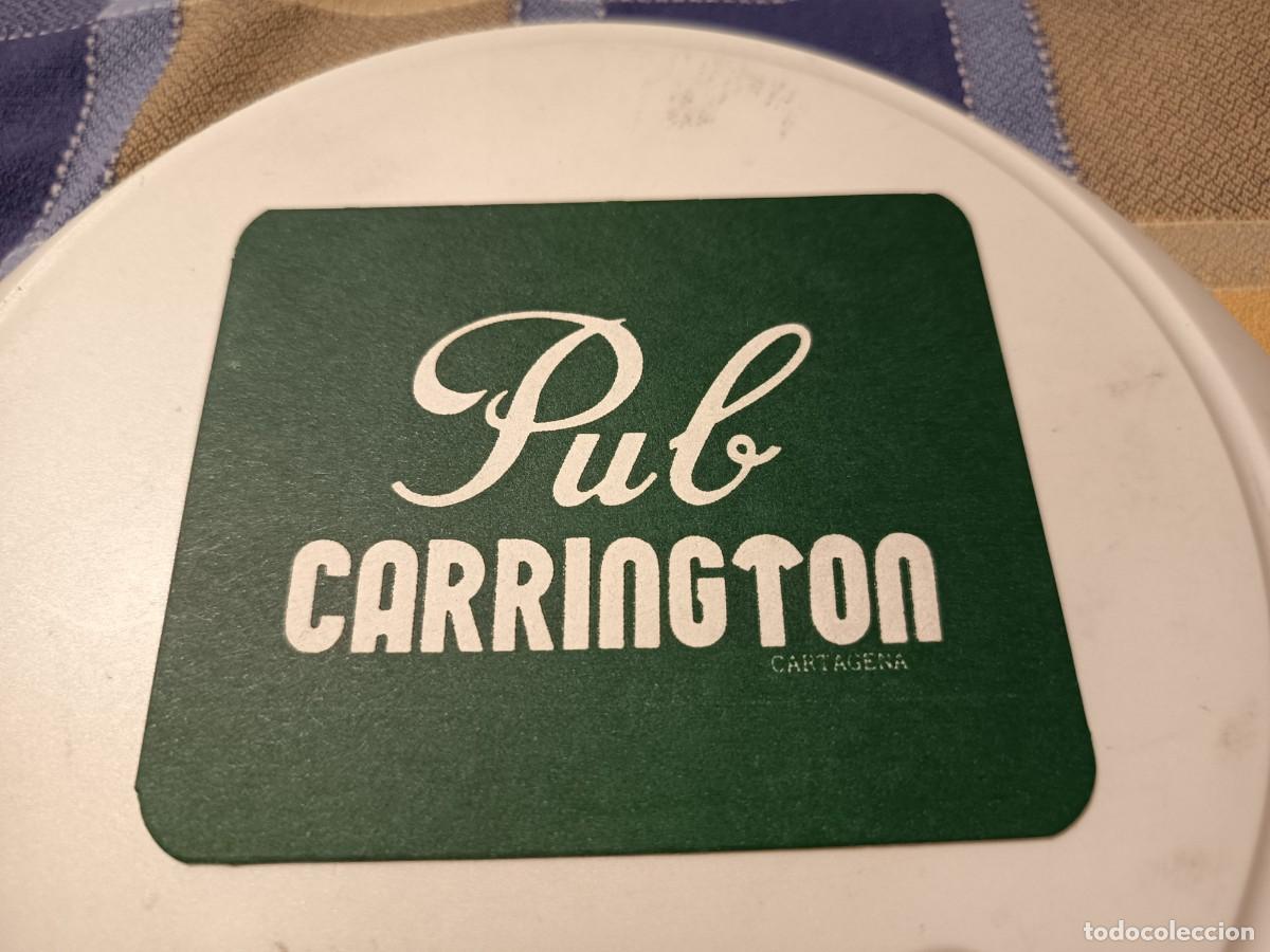 Otros art&iacute;culos de coleccionismo en papel: POSAVASOS PUB CARRINGTON-CARTAGENA-MURCIA
