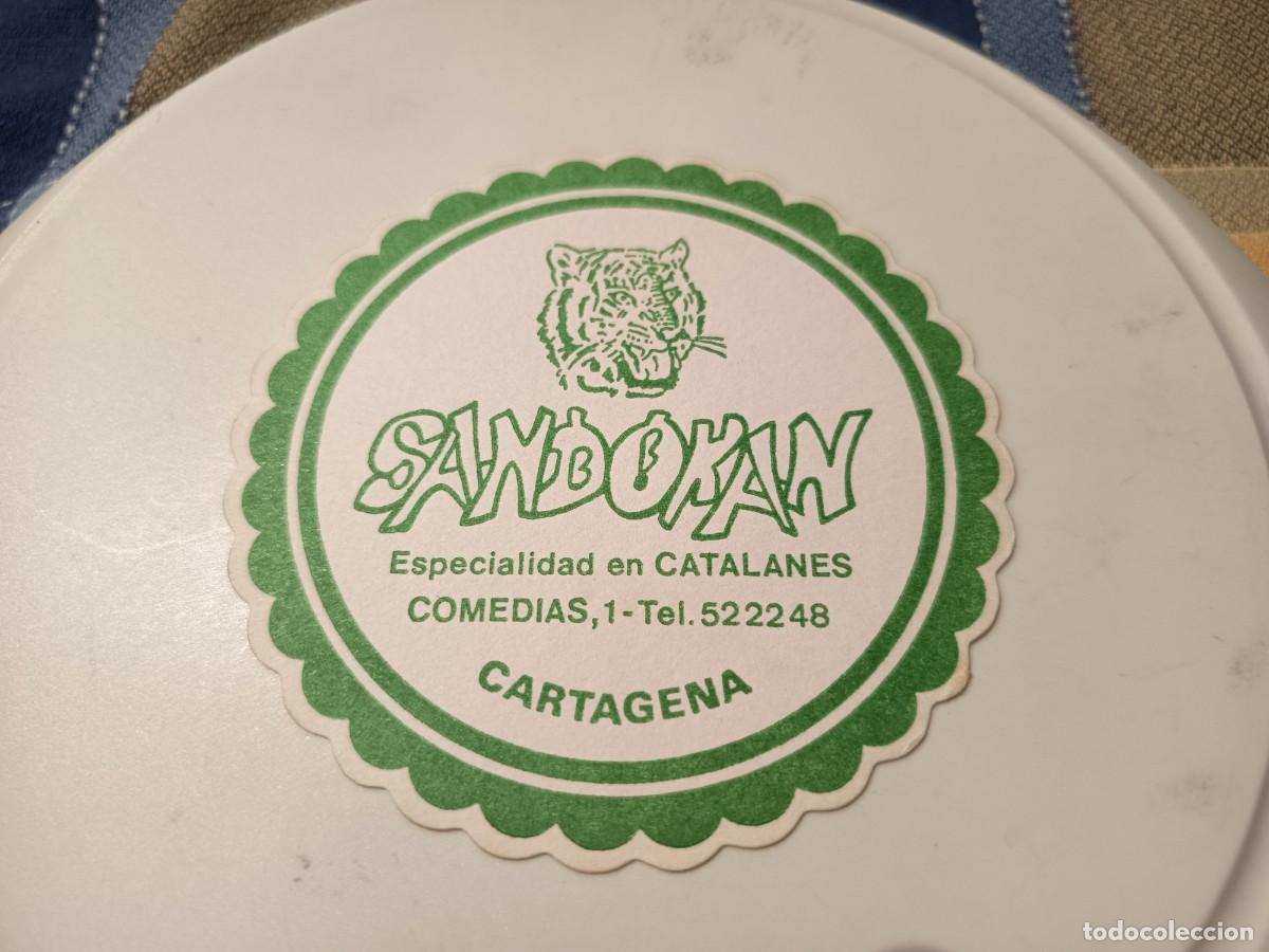 Otros art&iacute;culos de coleccionismo en papel: POSAVASOS PUB SANDOKAN-CARTAGENA-MURCIA