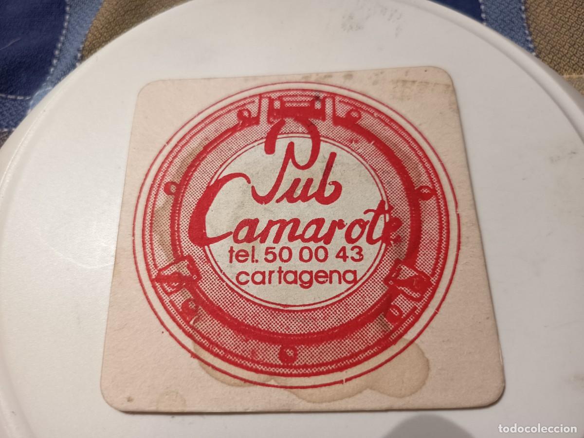 Otros art&iacute;culos de coleccionismo en papel: POSAVASOS PUB CAMAROTE-CARTAGENA-MURCIA