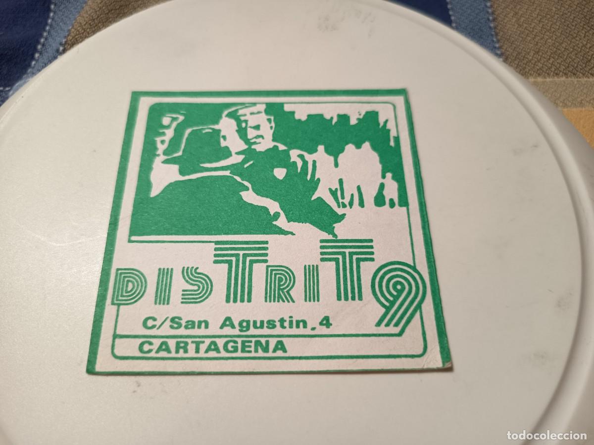 Otros art&iacute;culos de coleccionismo en papel: POSAVASOS PUB DISCOTECA DISTRIT 9-CARTAGENA-MURCIA