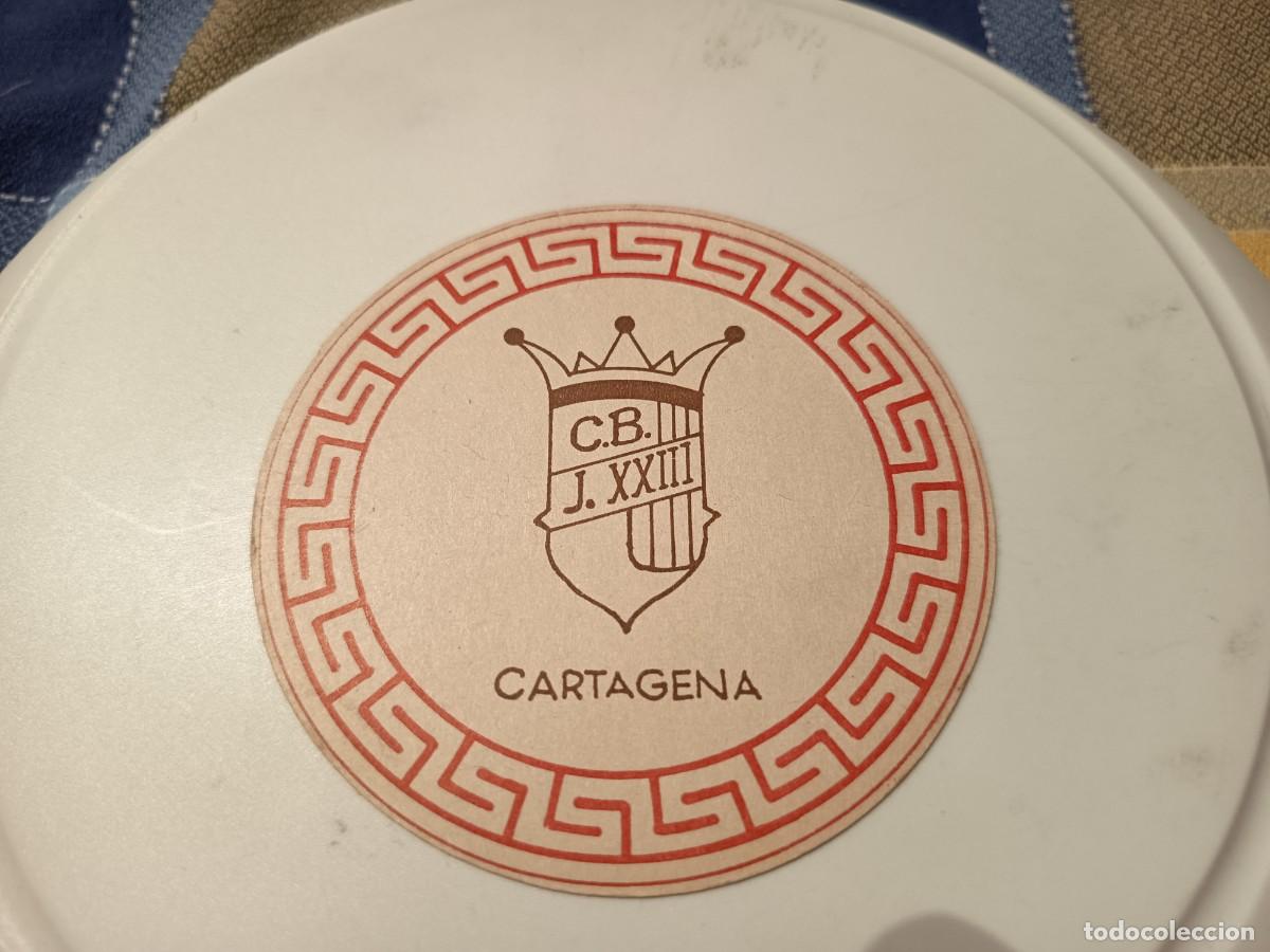Otros art&iacute;culos de coleccionismo en papel: POSAVASOS C.B. JUAN XXIII-CARTAGENA-MURCIA