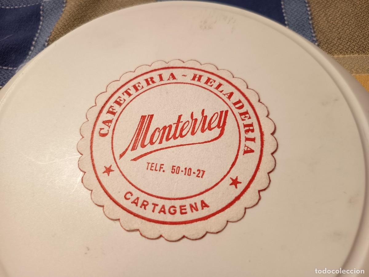 Otros art&iacute;culos de coleccionismo en papel: POSAVASOS CAFETERIA MONTERREY-CARTAGENA-MURCIA