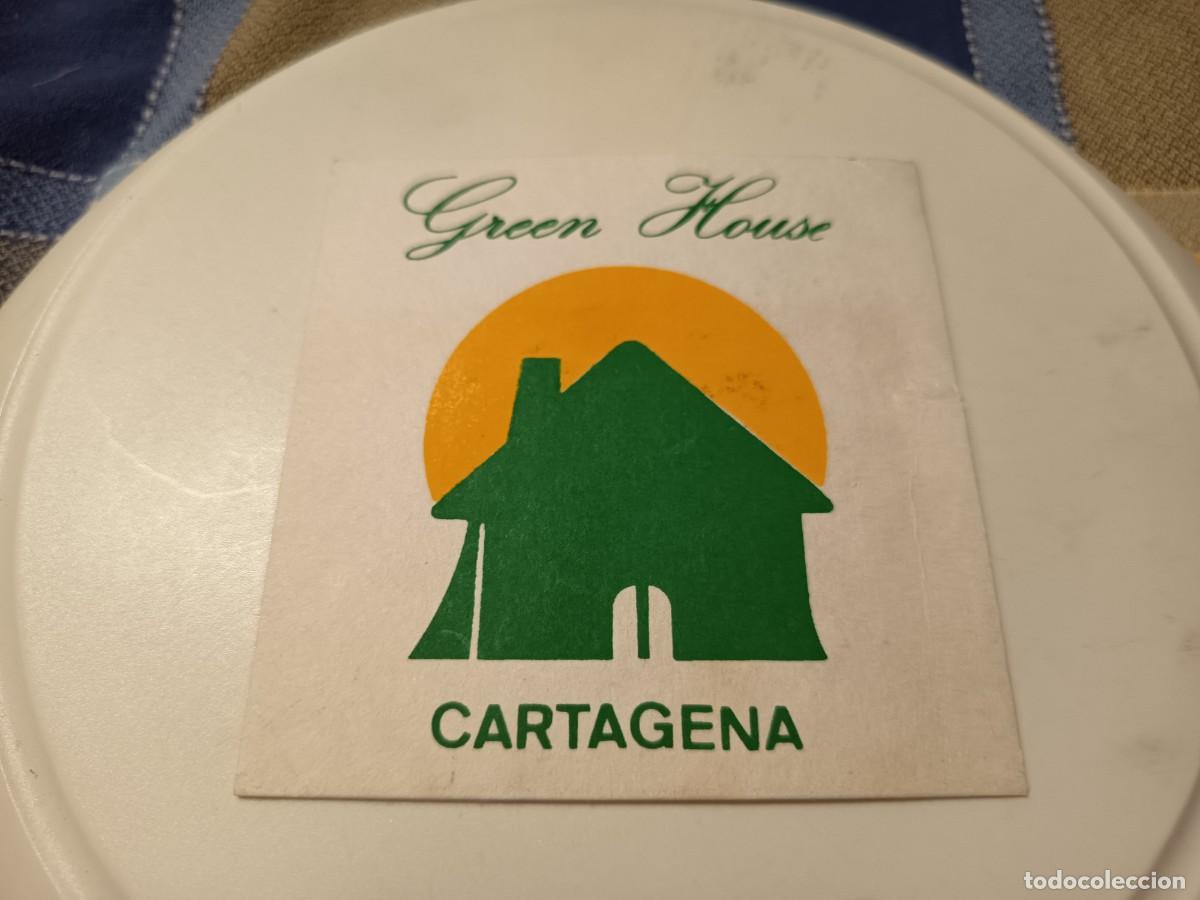 Otros art&iacute;culos de coleccionismo en papel: POSAVASOS GREEN HOUSE-CARTAGENA-MURCIA