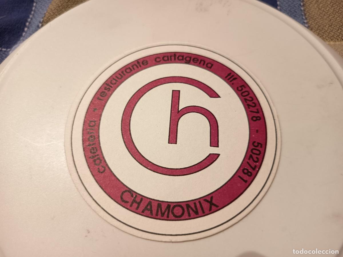 Otros art&iacute;culos de coleccionismo en papel: POSAVASOS RESTAURANTE CHAMONIX-CARTAGENA-MURCIA