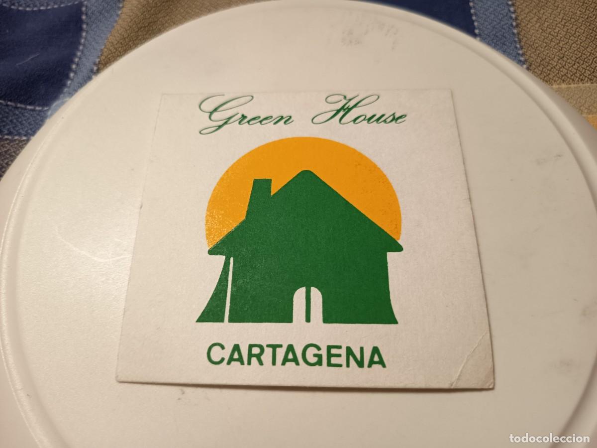 Otros art&iacute;culos de coleccionismo en papel: POSAVASOS GREEN HOUSE-CARTAGENA-MURCIA