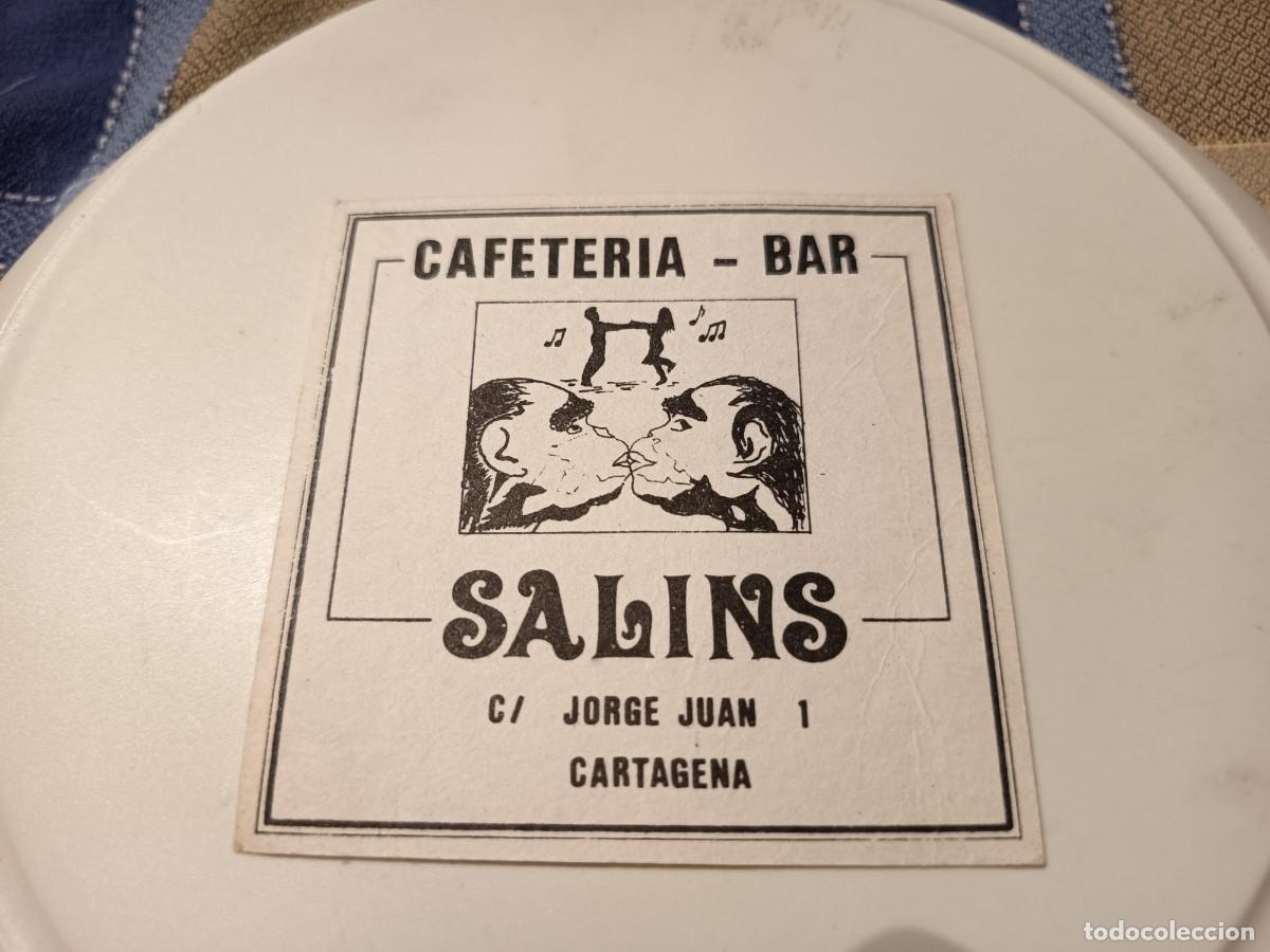 Otros art&iacute;culos de coleccionismo en papel: POSAVASOS CAFE BAR SALINS-CARTAGENA-MURCIA