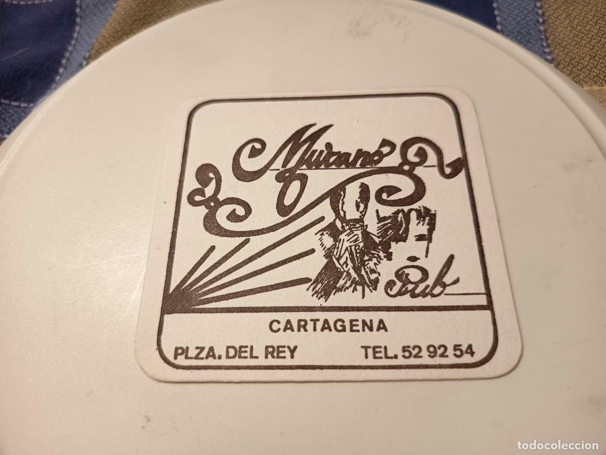 Otros art&iacute;culos de coleccionismo en papel: POSAVASOS PUB MURANO-CARTAGENA-MURCIA