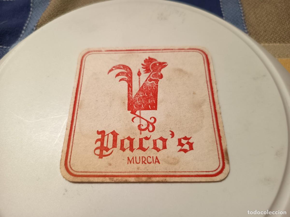 Otros art&iacute;culos de coleccionismo en papel: POSAVASOS CLUB PACO'S-MURCIA