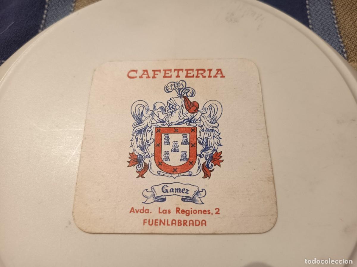 Otros art&iacute;culos de coleccionismo en papel: POSAVASOS CAFETERIA GAMEZ-FUENLABRADA-MADRID