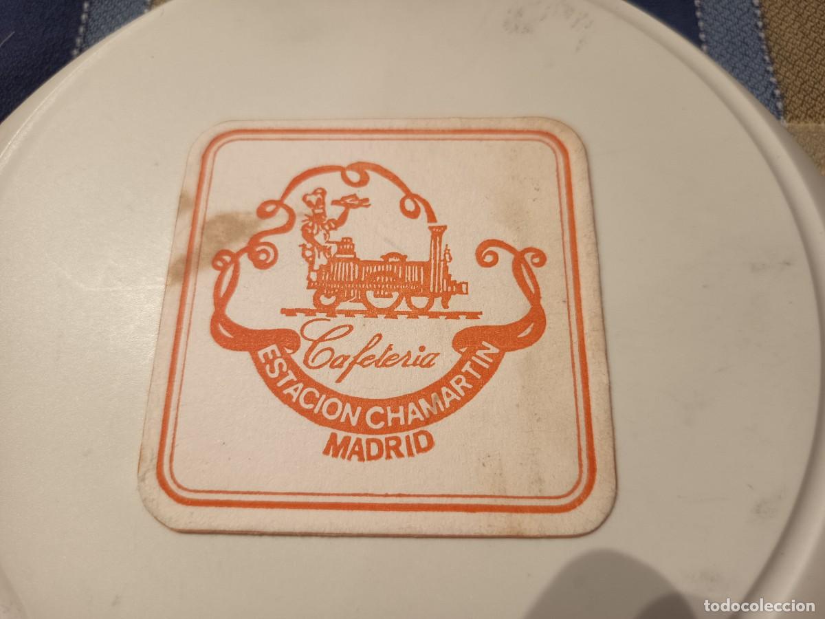 Otros art&iacute;culos de coleccionismo en papel: POSAVASOS CAFETERIA ESTACION CHAMARTIN-MADRID