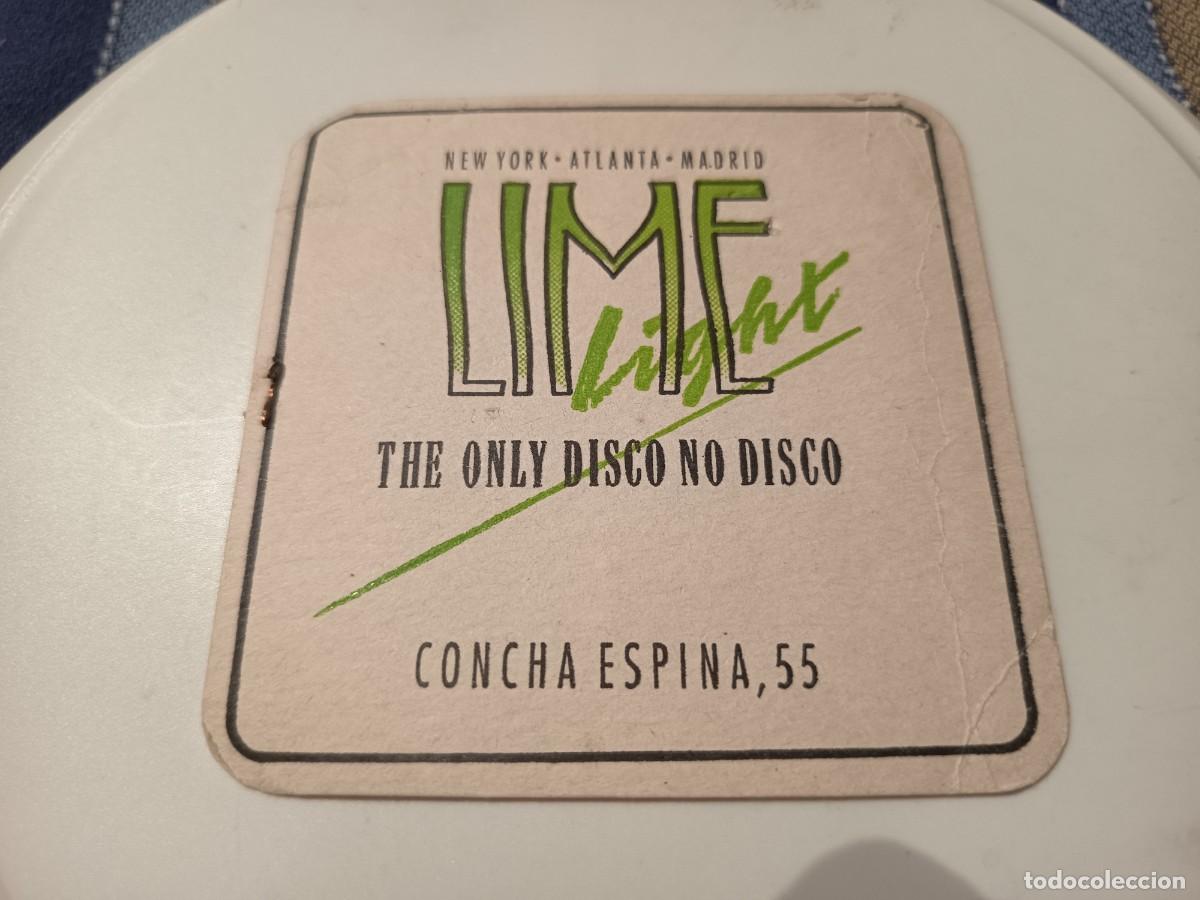 Otros art&iacute;culos de coleccionismo en papel: POSAVASOS DISCO LIME-MADRID
