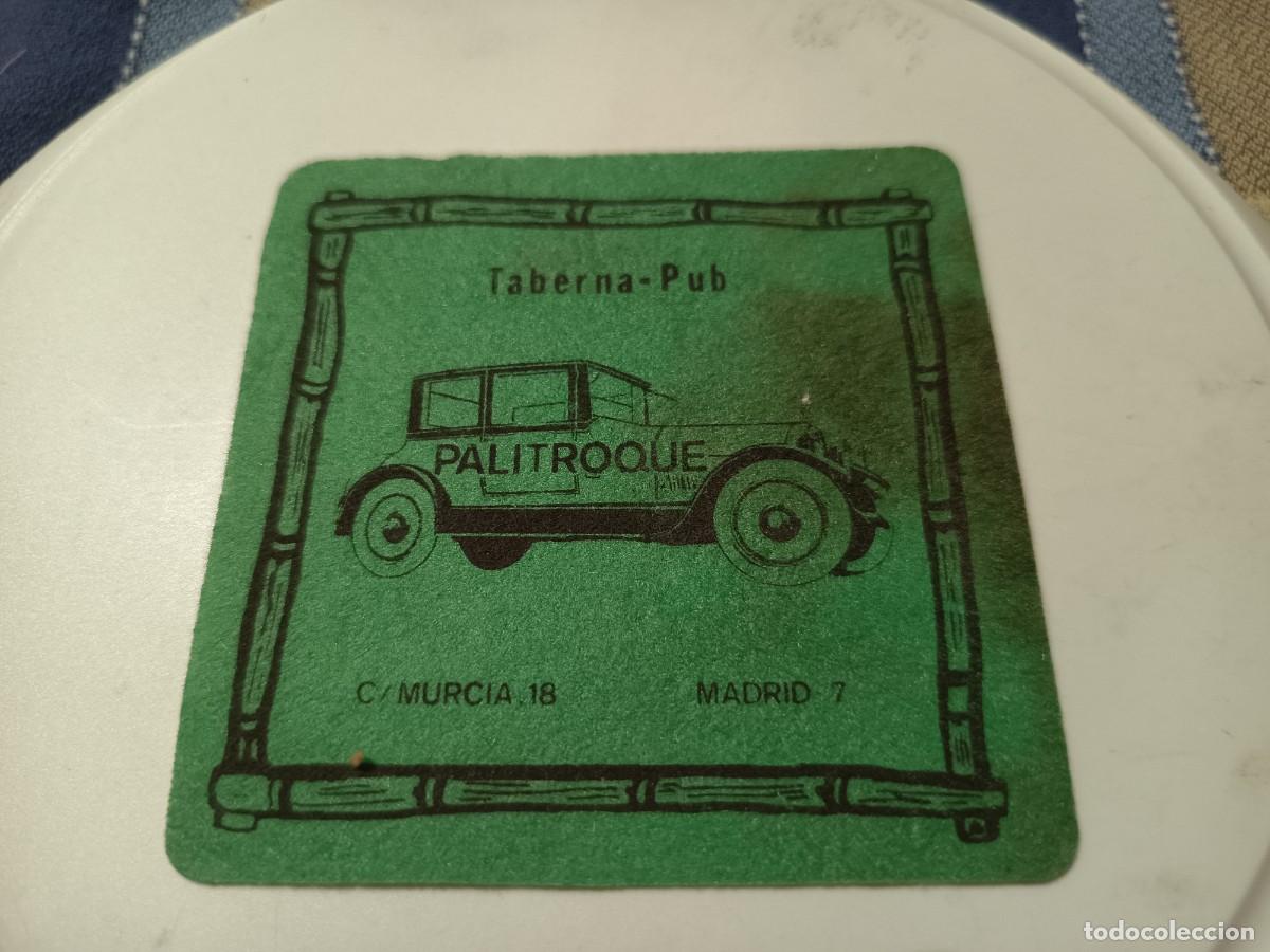 Sammelleidenschaft Andere Papierartikel: POSAVASOS TABERNA PUB PALITROQUE-MADRID