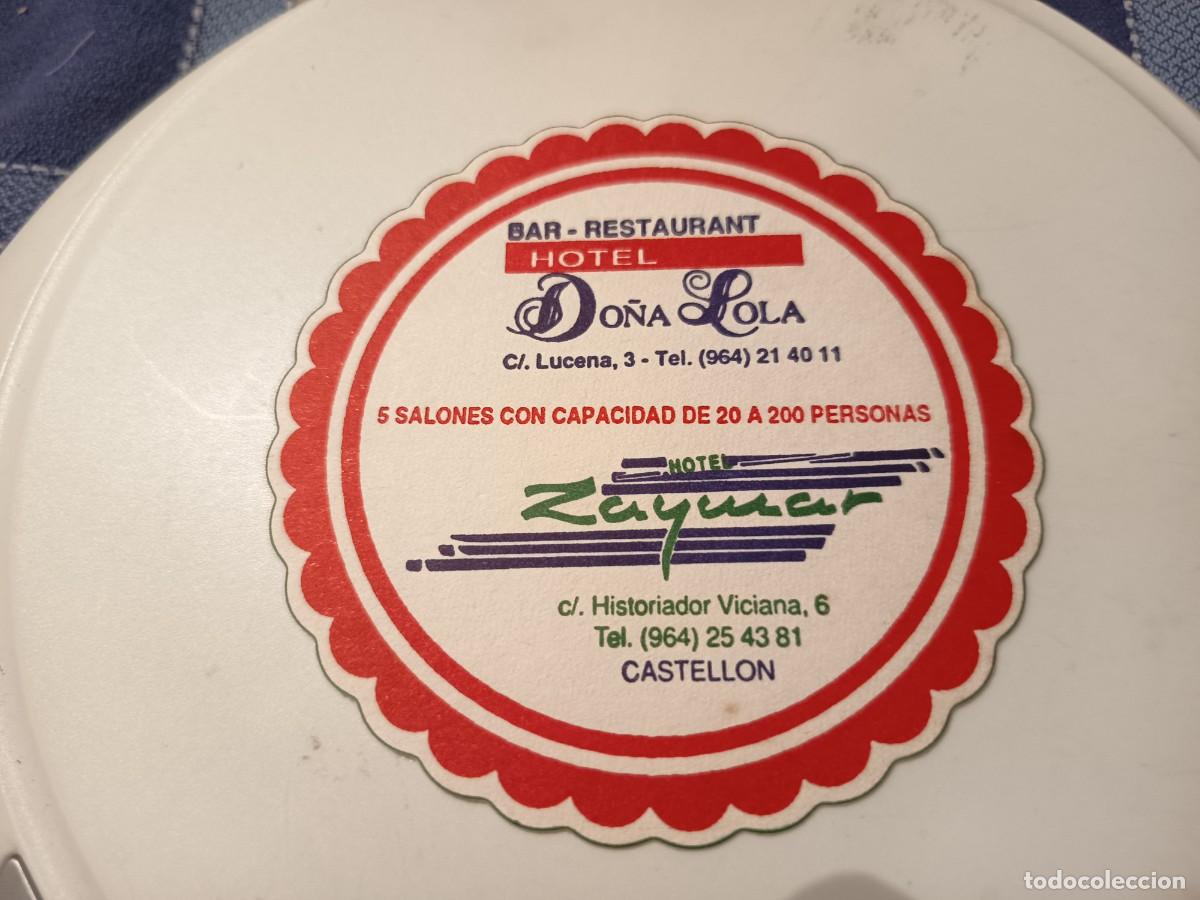 Otros art&iacute;culos de coleccionismo en papel: POSAVASOS RESTAURANTE HOTEL DO&Ntilde;A LOLA-CASTELLON