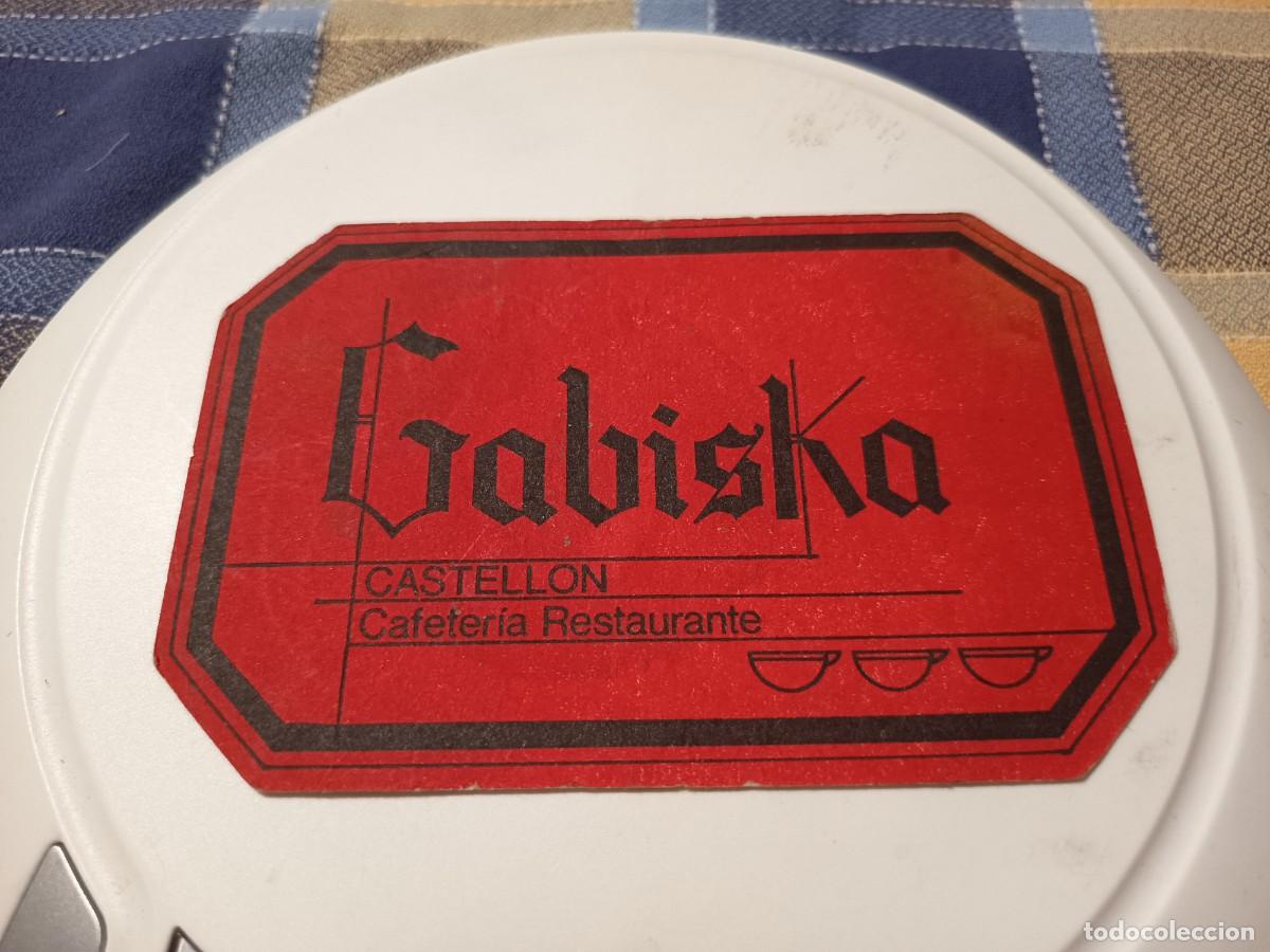 Otros art&iacute;culos de coleccionismo en papel: POSAVASOS CAFETERIA GABISKA-CASTELLON