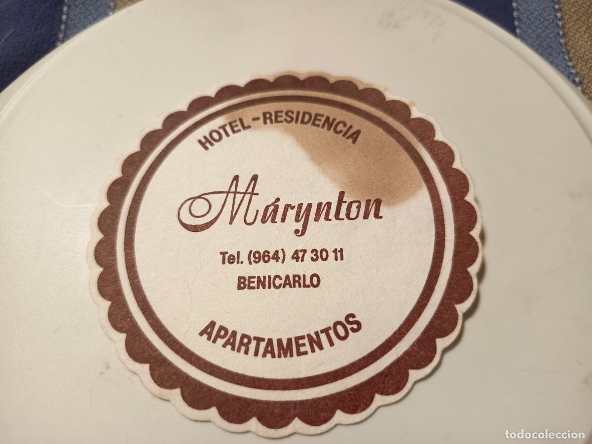 Otros art&iacute;culos de coleccionismo en papel: POSAVASOS HOTEL MARYNTON-BENICARLO-CASTELLON