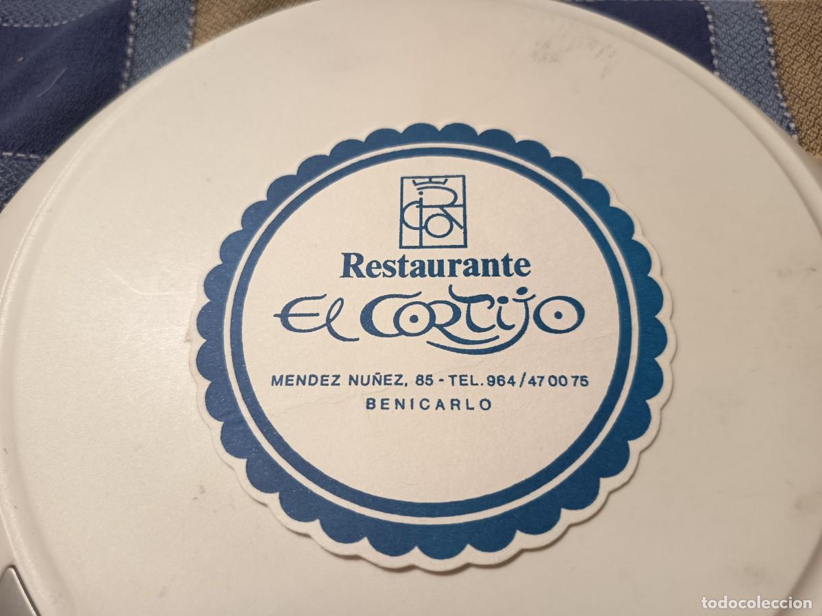 Otros art&iacute;culos de coleccionismo en papel: POSAVASOS RESTAURANTE EL CORTIJO-BENICARLO-CASTELLON