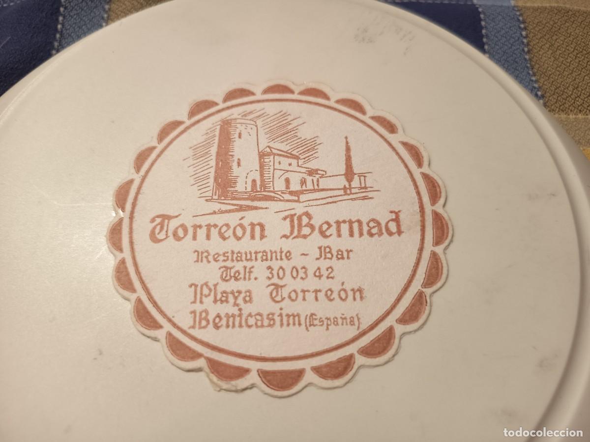 Otros art&iacute;culos de coleccionismo en papel: POSAVASOS BAR TORREON BERNAD-BENICASIM-CASTELLON