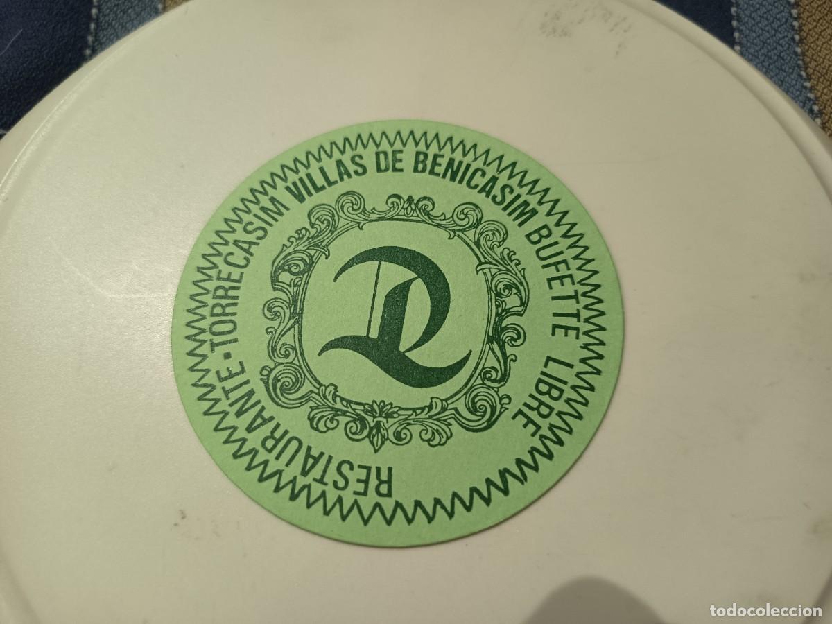 Otros art&iacute;culos de coleccionismo en papel: POSAVASOS RESTAURANTE TORRECASIM-BENICASIM-CASTELLON