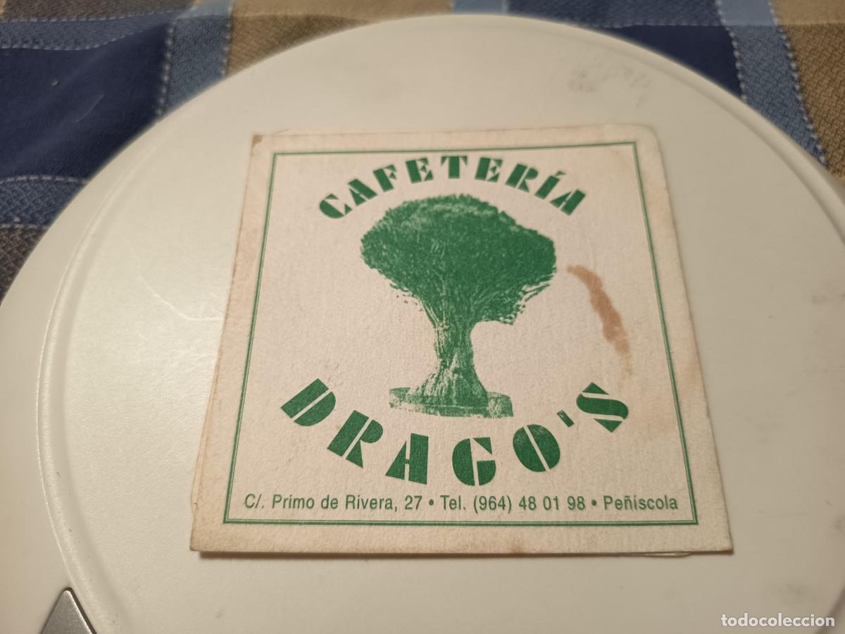 Otros art&iacute;culos de coleccionismo en papel: POSAVASOS CAFETERIA DRAGO'S-PE&Ntilde;ISCOLA-CASTELLON