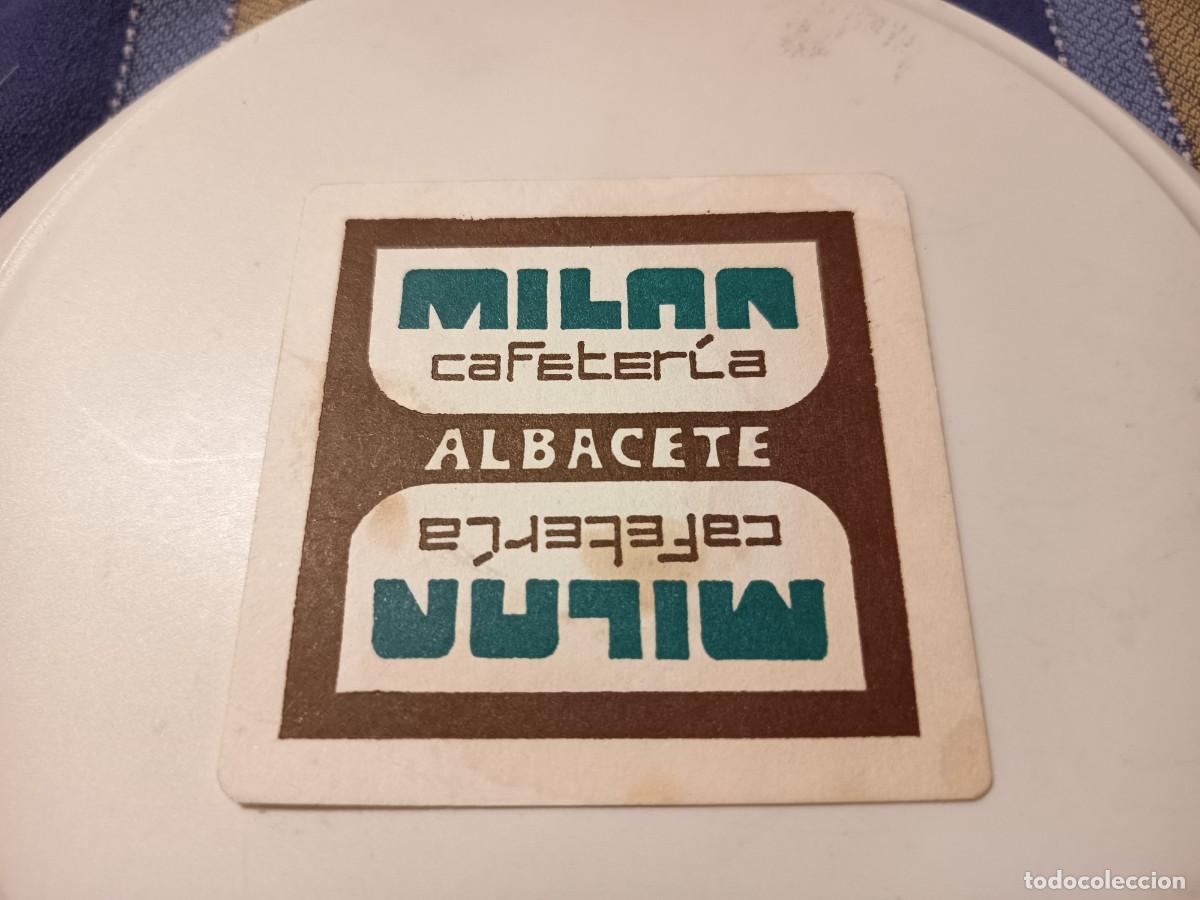 Otros art&iacute;culos de coleccionismo en papel: POSAVASOS CAFETERIA MILAN-ALBACETE