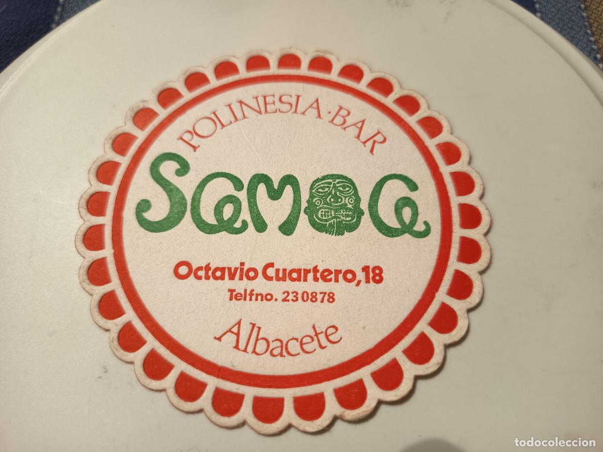 Otros art&iacute;culos de coleccionismo en papel: POSAVASOS BAR POLINESIO SAMOA-ALBACETE