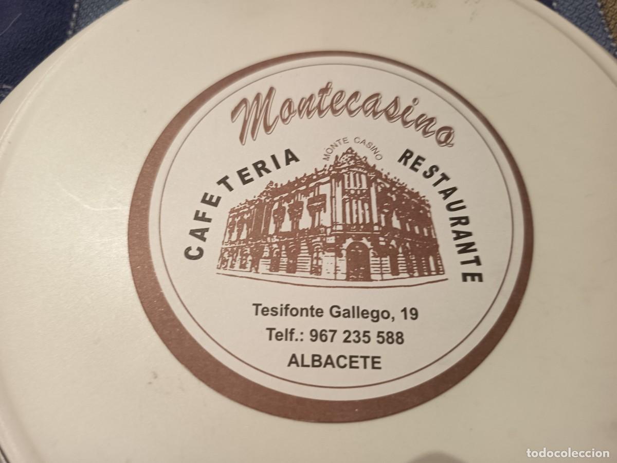 Otros art&iacute;culos de coleccionismo en papel: POSAVASOS CAFETERIA MONTECASINO-ALBACETE