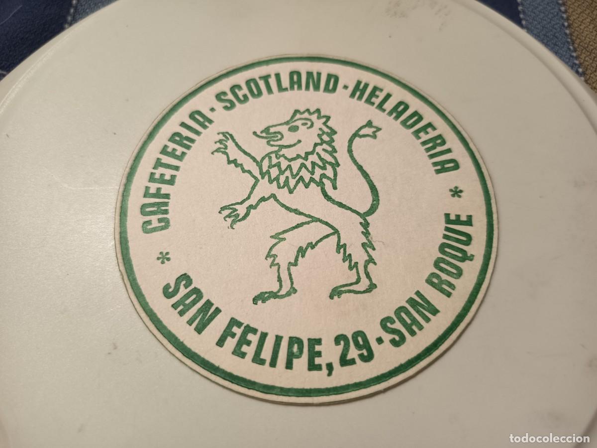 Otros art&iacute;culos de coleccionismo en papel: POSAVASOS CAFETERIA SCOTLAND-SAN ROQUE-CADIZ