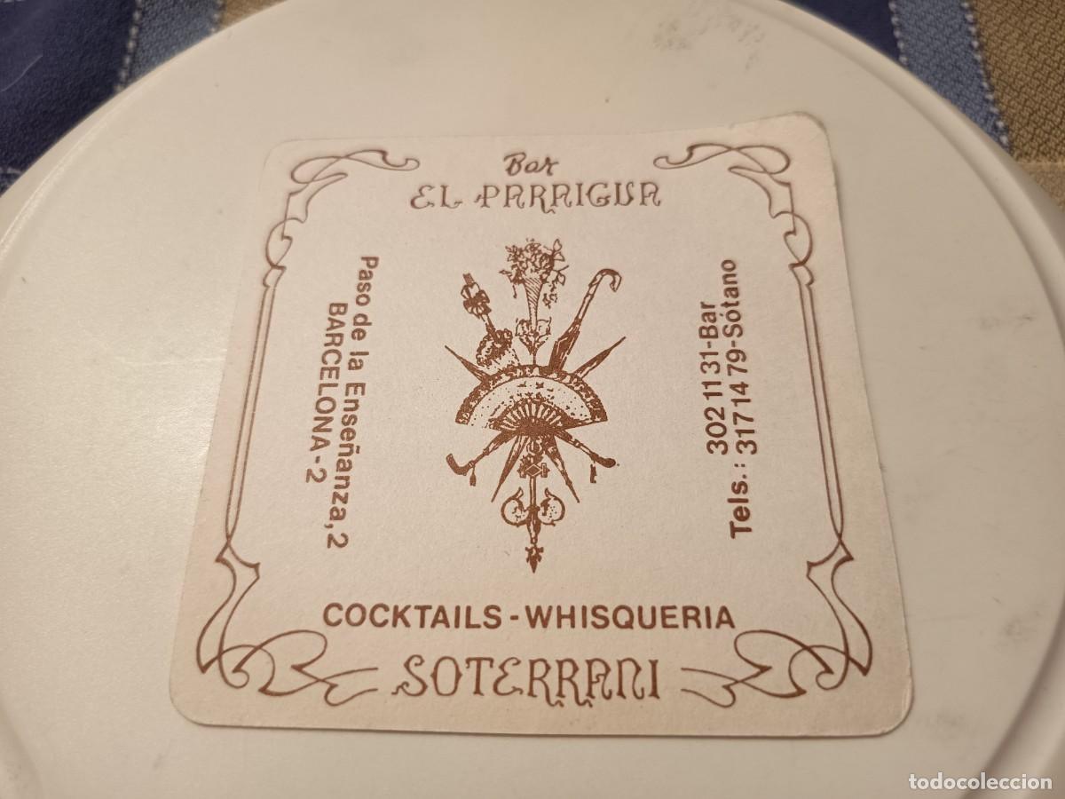 Otros art&iacute;culos de coleccionismo en papel: POSAVASOS BAR REL PARRIGUR-BARCELONA