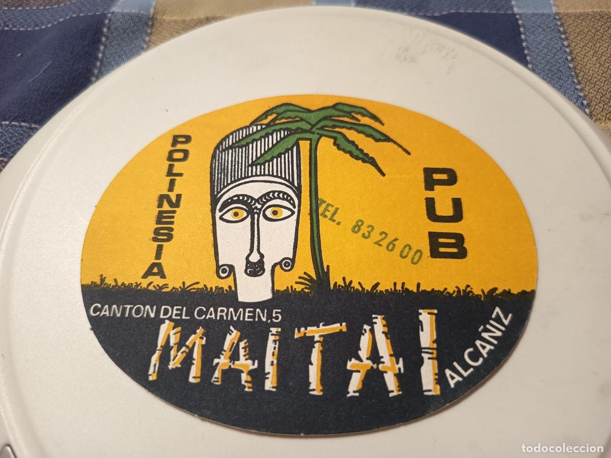 Otros art&iacute;culos de coleccionismo en papel: POSAVASOS PUB POLINESIO MAI TAI-ALCA&Ntilde;IZ-TERUEL