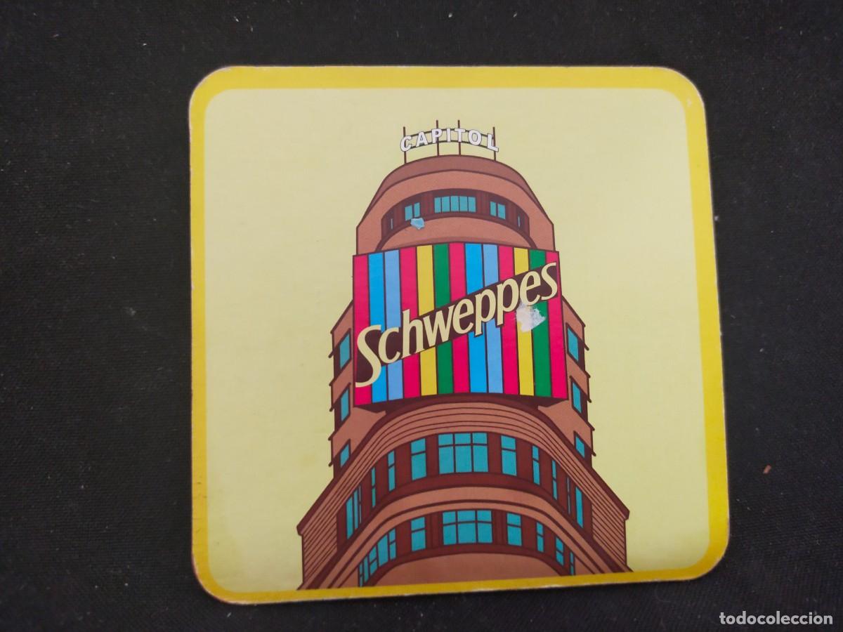 Otros art&iacute;culos de coleccionismo en papel: POSAVASO SCHWEPPES T&Oacute;NICA ZERO. EN MATERIAL PL&Aacute;STICO