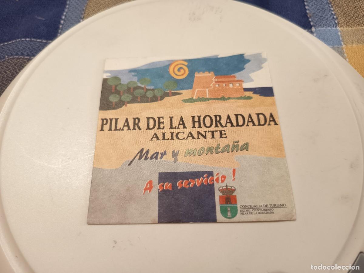 Otros art&iacute;culos de coleccionismo en papel: POSAVASOS TURISMO PILAR DE LA HORADADA-ALICANTE