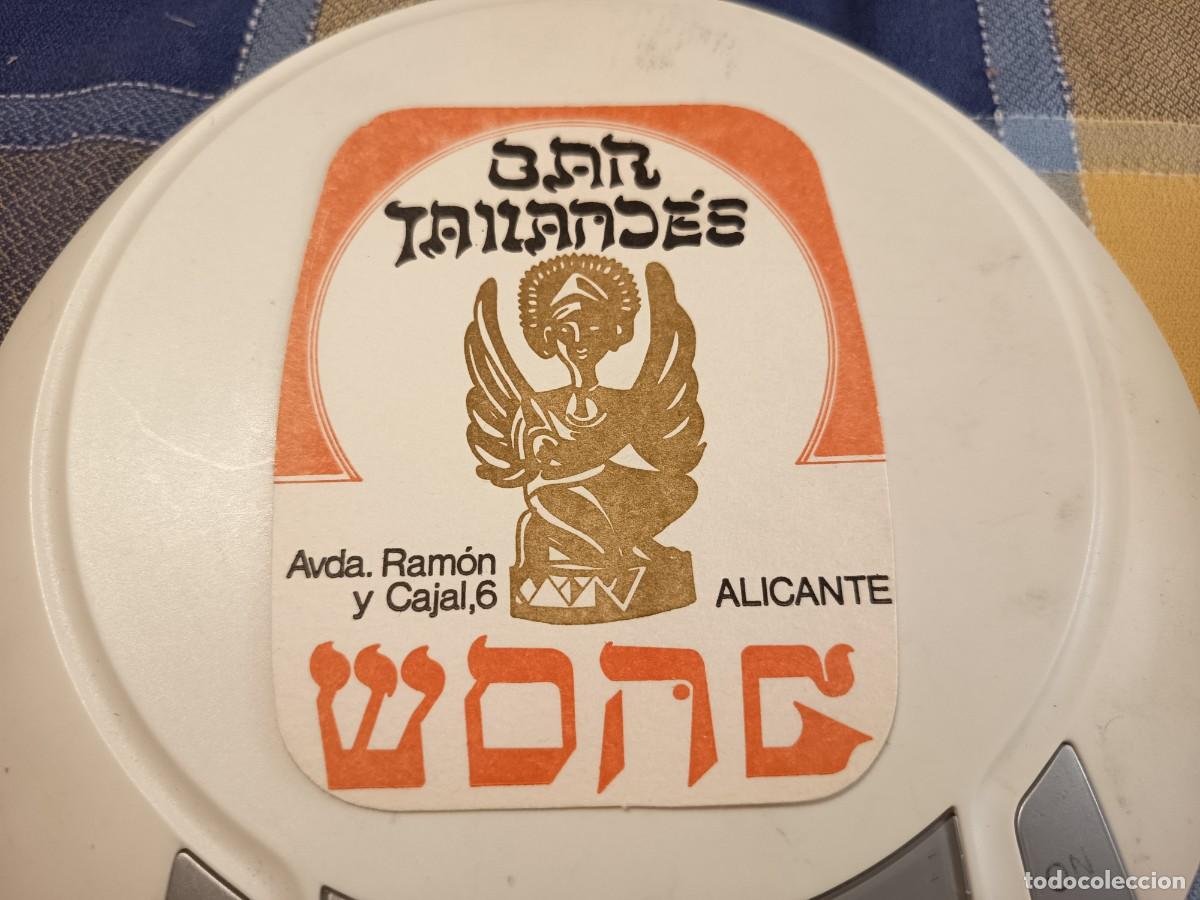 Otros art&iacute;culos de coleccionismo en papel: POSAVASOS BAR TAILANDES WONG-ALICANTE