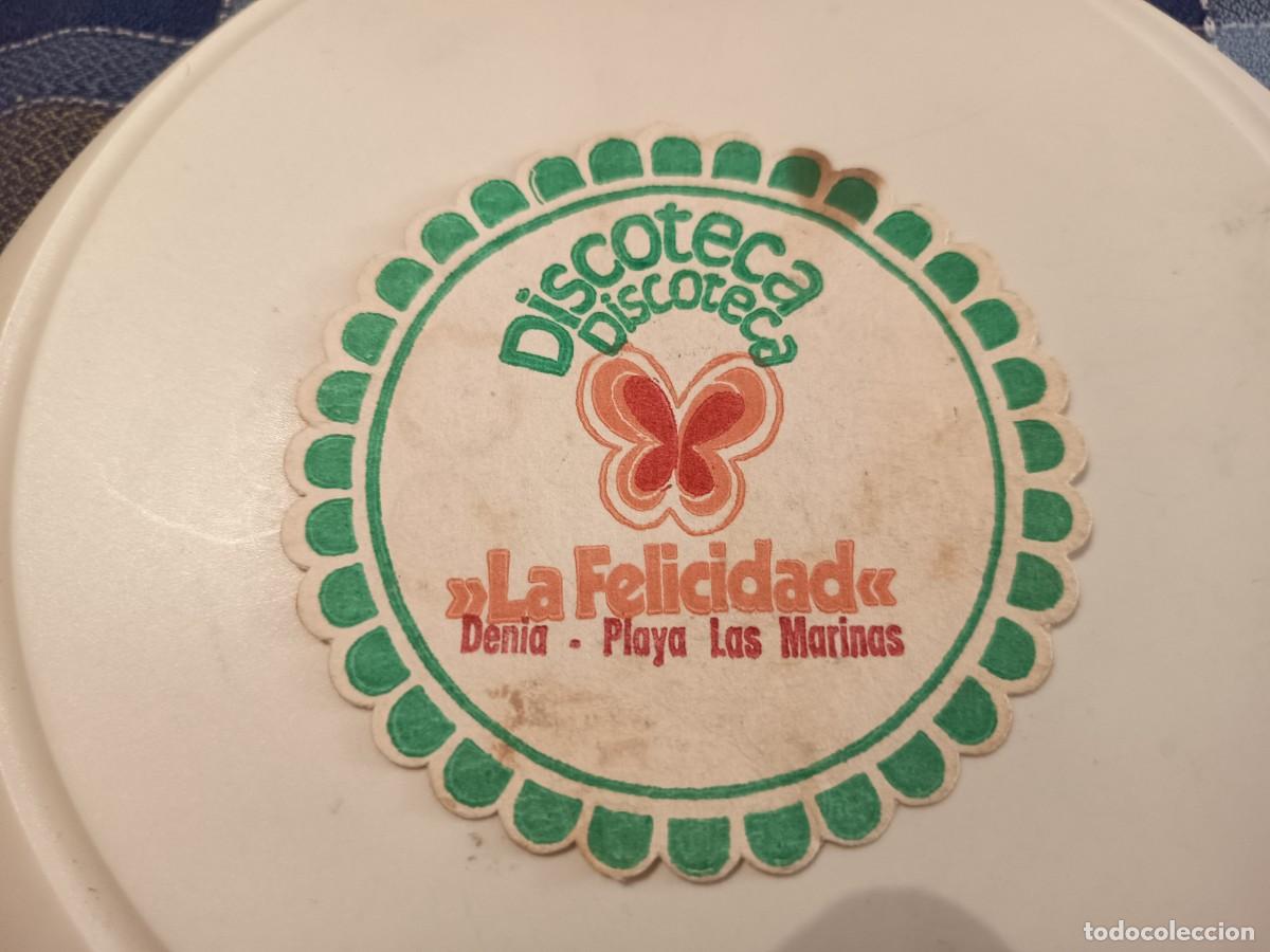 Otros art&iacute;culos de coleccionismo en papel: POSAVASOS DISCOTECA LA FELICIDAD- DENIA-ALICANTE